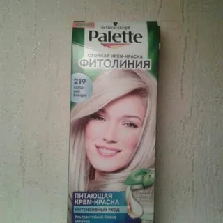 Schwarzkopf Palette Phytolino Hair Dye Cold Blonde Tone 219 Pack — photo 8