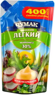 Chumak Real Light Mayonnaise 385g — photo 2