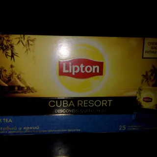 Чай чорний Lipton Cuba Resort 2 г х 25 шт. — фото 2