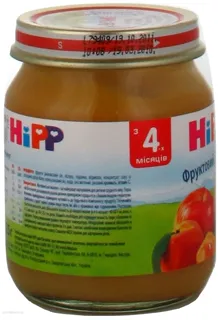 Hipp Fruit Dessert Puree No Sugar for Children From 4 Months Glass Jar 125g — photo 6
