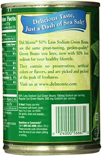 Del Monte Green Beans with 50% Less Salt, 14.5 oz — photo 6