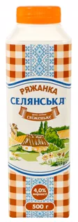 Selianskoe Ryazhenka 4% 500g — photo 2