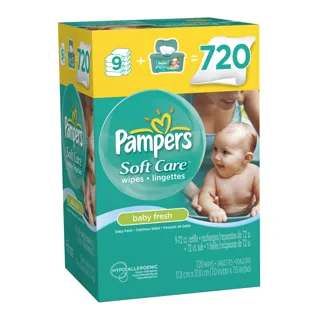 Pampers SoftCare Baby Wet Wipes 10X Fresh Field with Warmer 720 Count — photo 6