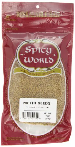 Spicy World насіння меті (пажитника), 7 унцій, 6 пакетів