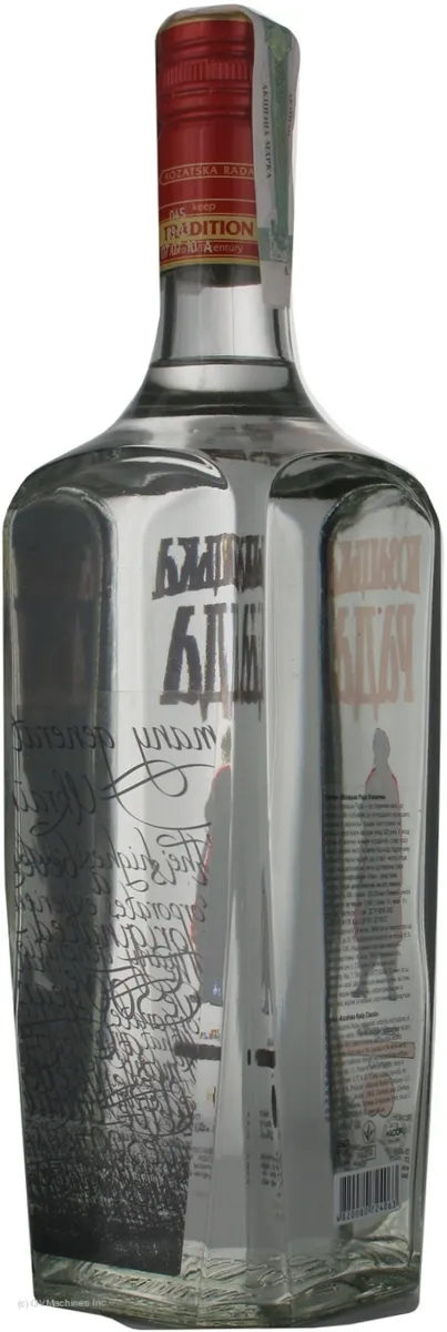 Kozatska Rada Classic Vodka 40% Glass Bottle 1L
