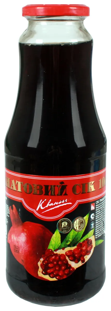 Сік Квант Гранатовий скляна банка 1л