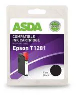 ASDA Epson T1281 Black Cartridge