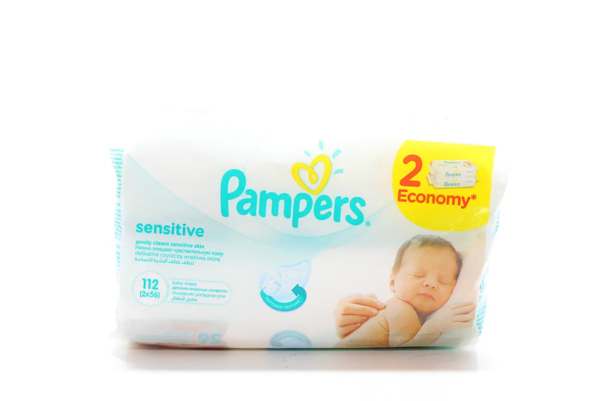 Pampers Sensitive Wet Wipes 112 pcs