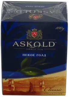 Askold Pekoe Gold Ceylon Black Tea Loose Leaf 100g — photo 2