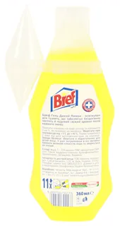 Bref WC Toilet Gel Wild Lemon with Basket 360ml — photo 3