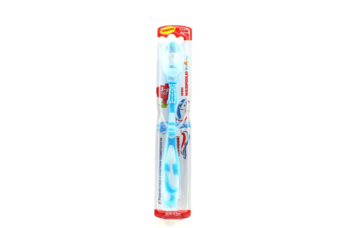 Дитяча зубна щітка Aquafresh від 3 місяців 1 шт