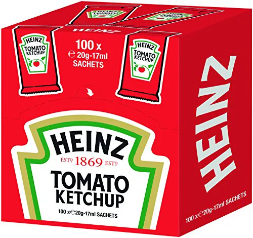 Heinz Ketchup, display box (100 pcs of 20 g)