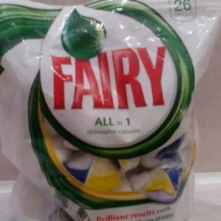 Капсули для посудомийної машини Fairy All in 1, 26 шт — фото 6