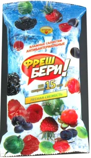 Freshbery Wet Wipes Forest Fresh 15pcs — photo 4