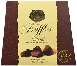 Chocmod Truffettes De France Natural Truffles, 1000-Gram Boxes (Pack of 2) — photo 3
