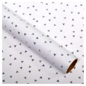 ASDA Silver White Triangle Rollwrap 2M