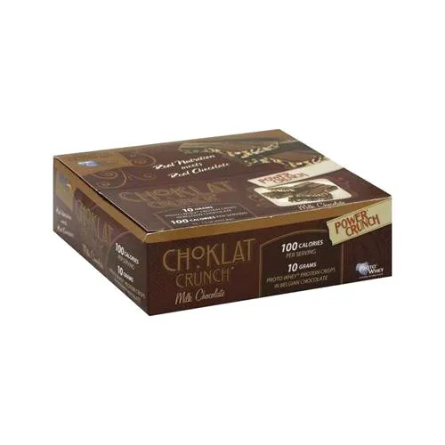 Power Crunch Батончик - Темний шоколад - 12 шт - 40 г