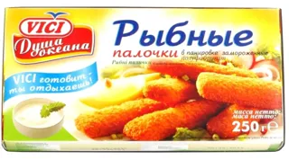 Frozen fish sticks Vici 250g — photo 2