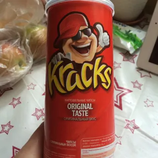 Чіпси Краксен Оригінальні, 160 г, банка — фото 5