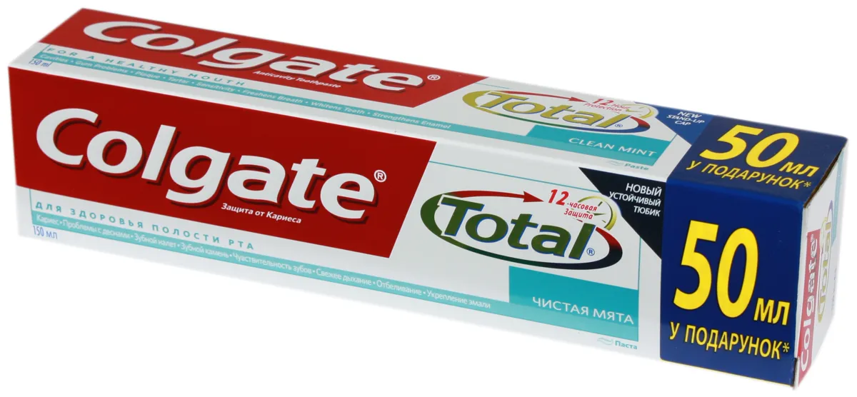 Colgate Total 12 Clean Mint Toothpaste 150ml