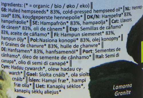 Carleys Organic Конопляна олія 170 г (3 шт.)