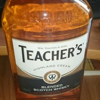 Whisky Teacher's 43% 1000ml glass bottle Scotland — photo 6