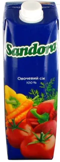 Sandora Vegetable Juice with Pulp 1L — photo 5