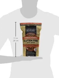 Al Dente Clean and Simple Gluten Free Pasta Spirals, 6 Count — photo 3