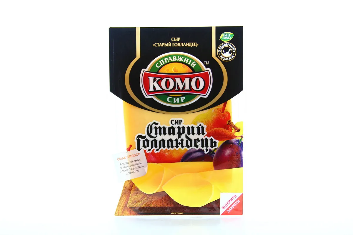 Komo Old Dutch Cheese Slices 45% thermopack 150g