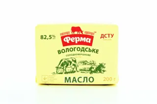 Ferma Vologda Sweet Cream Butter 82.5% 200g — photo 2
