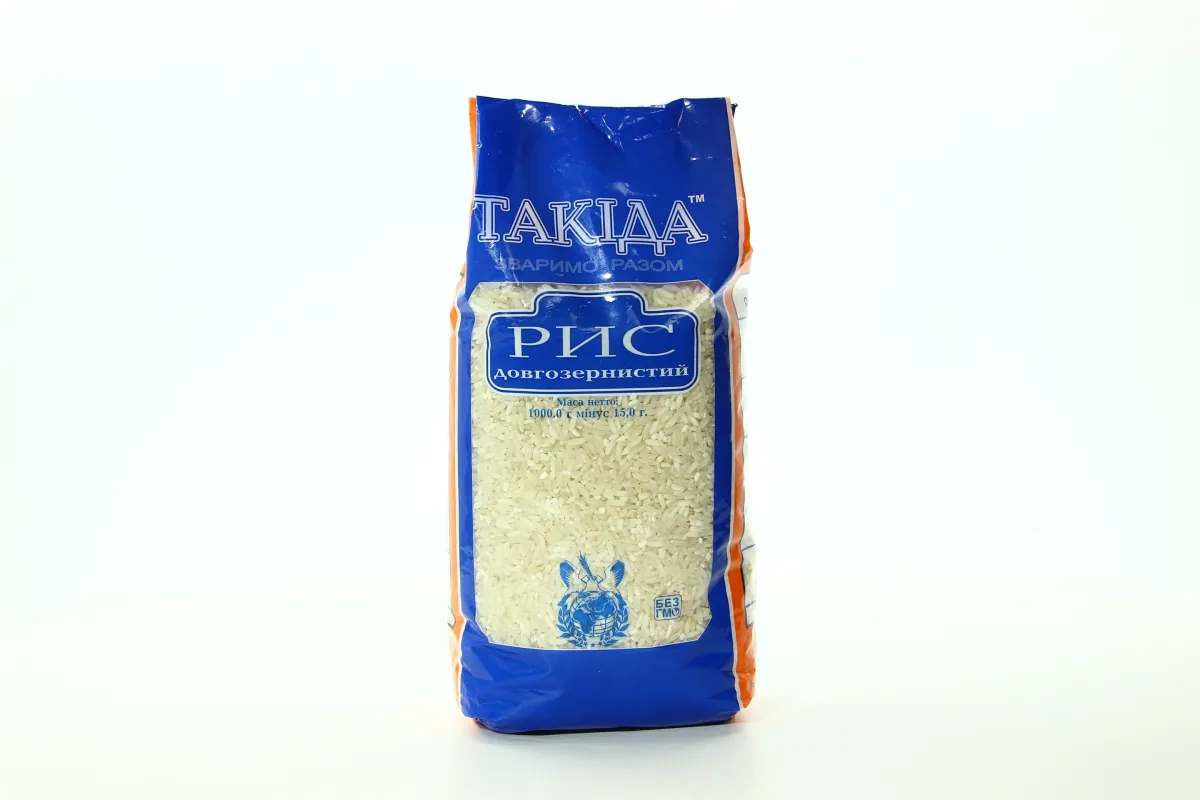 Рис Такіда Довгозернистий 1кг