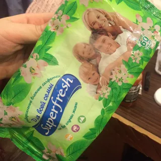 Wet Hygienic Wipes for the Whole Family 60 pcs/pack — photo 5