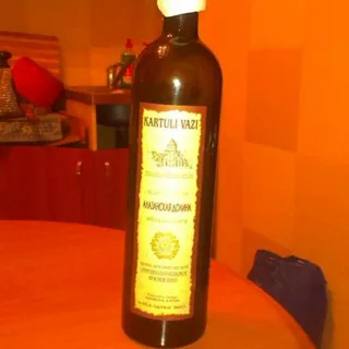 Kartuli Vazi Alazani Valley Red Semi-sweet Wine 0.75L Glass Bottle — photo 8