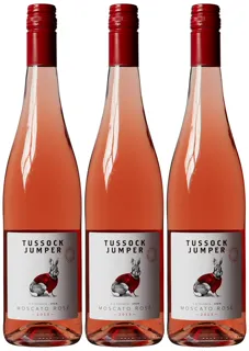 Tussock Jumper Moscato Rose Semi-Sweet Pink Wine 11% 750ml — photo 4