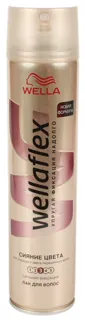 Wella Wellaflex Color Shine Strong Hold Hair Spray 250ml — photo 2