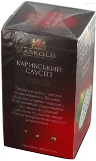 Askold Caribbean Soursop Green Tea, Small Leaf, 25x2g, Sri Lanka — photo 3