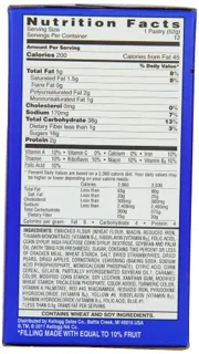 Kellogg's Pop-Tarts Toaster Pastries, Strawberry, Blueberry & Cherry, 48ct — photo 2