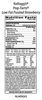 Kellogg's Pop-Tarts Low Fat Toaster Pastries Frosted Strawberry - 14.1 oz - 8 ct — photo 4