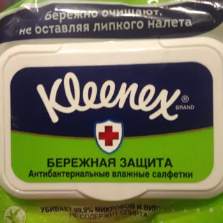 Kleenex Family Antibacterial Wet Wipes 4 pcs — photo 2