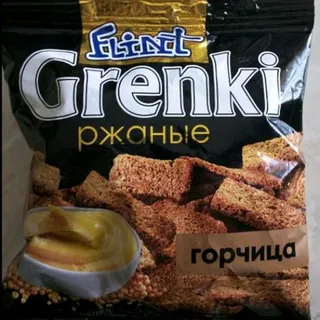 Flint Rye Croutons with Herring Flavor 80g — photo 4