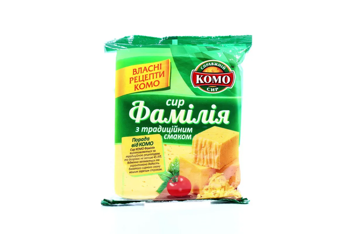 Komo Familiya Cheese 50% block 230g