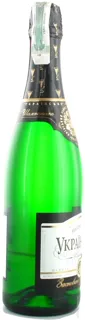 Ukrainian sparkling wine Iris white semi-sweet 0.75L — photo 6