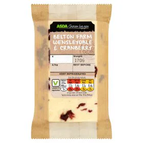 Asda Chosen By You Сир Belton Farm Wensleydale з журавлиною