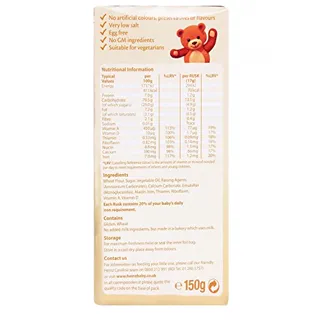 Farleys Rusks 4 Month Sugar Reduction 150g x 4 — photo 2