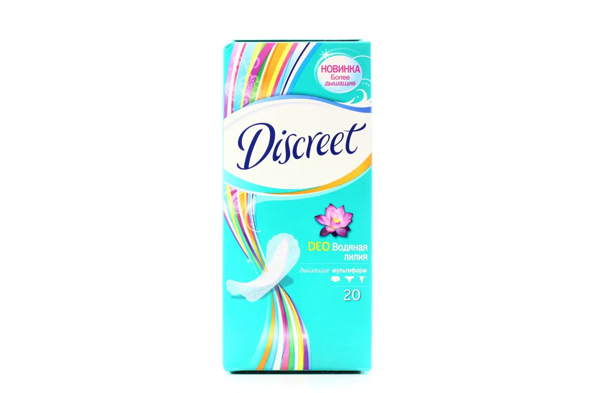 Прокладки Discreet Deo Water Lily Multiform щоденні 20шт
