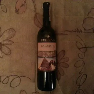 Koblevo Cleopatra White Wine Grape Strong 17% Glass Bottle 750ml — photo 5