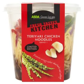 Asda Свіжий смак Куряча локшина теріякі