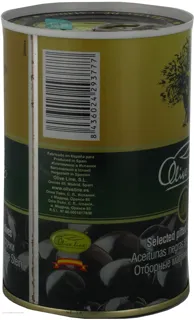 Pitted Black Olives Selected 420g Tin — photo 4