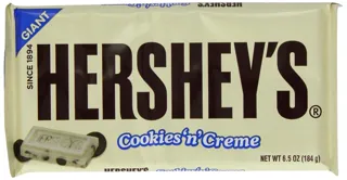Hersheys Giant Cookie-n-Creme Bar 184g (6.50oz) - American — photo 5