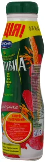 Danone Activia Bifidoyogurt Raspberry Cereal 1.5% Plastic Bottle 290g — photo 6